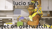 Lucio Overwatch 2 GIF - Lucio Overwatch 2 Overwatch GIFs