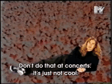 Concert Etiquette 8 GIF - Dave Mustaine Concert GIFs