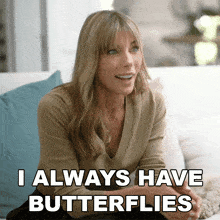 I Always Have Butterflies When I See Him Jennifer Flavin Stallone GIF - I Always Have Butterflies When I See Him Jennifer Flavin Stallone The Family Stallone GIFs