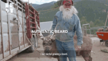 authentic beard shepherd herdsman moustache facial hair