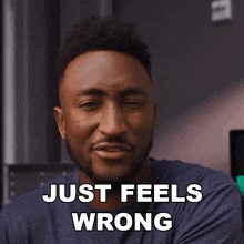 Just Feels Wrong Marques Brownlee GIF