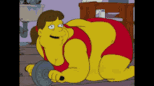 Gordolfa The Simpsons GIF - Gordolfa The Simpsons Los Simpsons GIFs