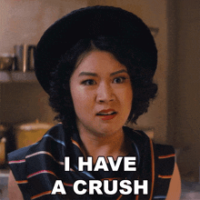 I Have A Crush Nancy GIF - I Have A Crush Nancy Grease Rise Of The Pink Ladies GIFs