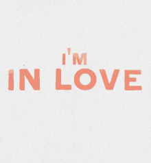 In Love Im In Love With You GIF