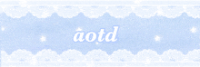 Aesthetic Blue GIF - Aesthetic Blue Aotd GIFs