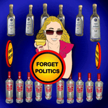 Forget Politics Have A Drink GIF - Forget Politics Have A Drink No Politics GIFs