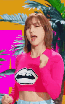 twice kpop jihyo cute dance