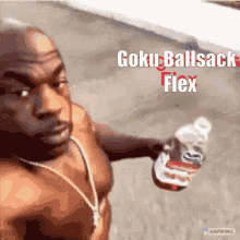 Goku Ball Sack GIF - Goku Ball Sack GIFs