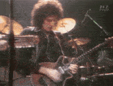 Freddie Mercury Guitar GIF - Freddie Mercury Guitar Queen GIFs