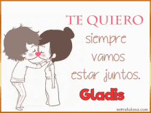 gladis gladis name name i love you always together