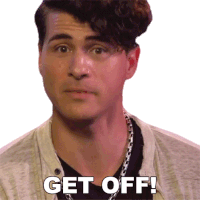 Get Off Anthony Padilla Sticker - Get Off Anthony Padilla Leave Stickers