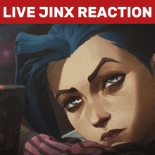 Live Jinx Reaction Jinx Arcane GIF - Live Jinx Reaction Jinx Arcane Jinx GIFs