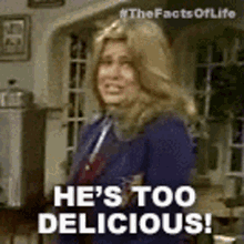 Hes Too Delicious Blair Warner GIF - Hes Too Delicious Blair Warner The Facts Of Life GIFs