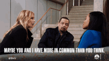 Maybe You And I Have Made In Common Than You Think Odafin Tutuola GIF - Maybe You And I Have Made In Common Than You Think Odafin Tutuola Law And Order Special Victims Unit GIFs
