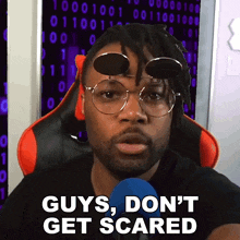 Guys Dont Get Scared Theashershow GIF - Guys Dont Get Scared Theashershow Dont Be Afraid GIFs