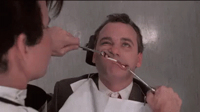 Dentist GIF - Little Shop Of Horrors Bill Murray Open Up - Discover & Share GIFs