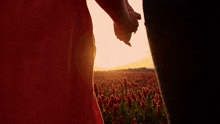Holding Hands Meadow GIF - Holding Hands Meadow Mother And Daughter GIFs