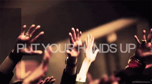 Hands Up GIF - Handsup Party Dance GIFs
