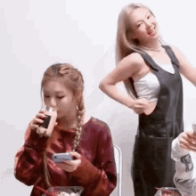 ningning aespa hyoyeon judging tea