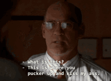 Now Listen This Is Where You Pucker Up GIF - Now Listen This Is Where You Pucker Up Kiss My Ass GIFs