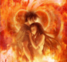 Anime Love GIF - Anime Love Fire GIFs