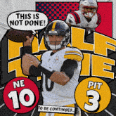 Pittsburgh Steelers (3) Vs. New England Patriots (10) Half-time Break GIF - Nfl National Football League Football League GIFs