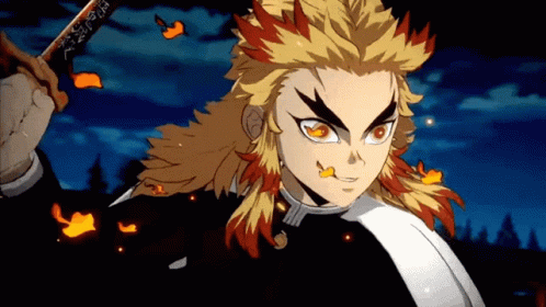 Rengoku Demon Slayer Gif Rengoku Demon Slayer Hashira Discover Share Gifs