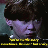 You re scared. Harry Potter memes.