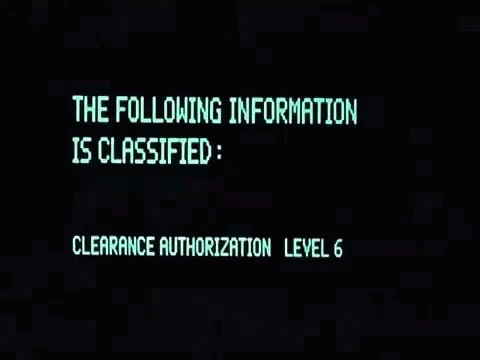 Top Secret Information Level6 GIF – Top Secret Information Level6