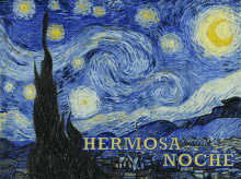 Esta Noche Es Hermosa GIF - Hermosa Noche Van Gogh Cuadro GIFs