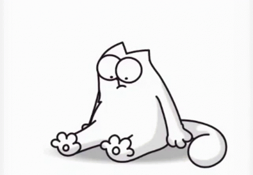 Cat Sit GIF - Cat Sit Looking - Discover & Share GIFs
