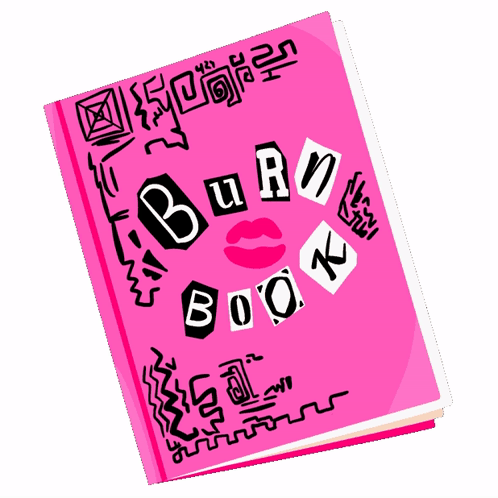Burn Book - Mean Girls - Sticker