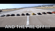 Dragrace Cars GIF - Dragrace Cars Drive GIFs