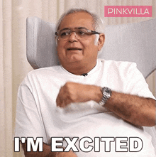I'M Excited Hansal Mehta GIF - I'M Excited Hansal Mehta Pinkvilla GIFs