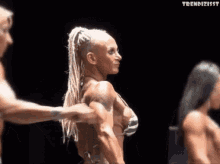 Strong Lady Muscles GIF