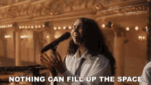 Nothing Can Fill Up The Space Alessia Cara GIF - Nothing Can Fill Up The Space Alessia Cara Out Of Love Song GIFs