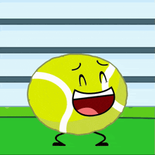 Battle For Dream Island Bfdi GIF - Battle For Dream Island Bfdi Tennis Ball GIFs