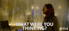 What Were You Thinking Molly Parker GIF - What Were You Thinking Molly Parker Maureen Robinson GIFs