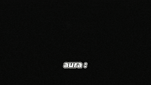 a video game is being played with aura 8 written on the screen