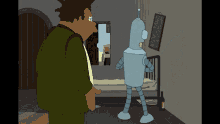 Futurama Bender GIF - Futurama Bender Wall GIFs