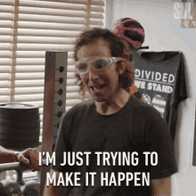 Im Just Trying To Make It Happen Kyle Mooney GIF - Im Just Trying To Make It Happen Kyle Mooney Saturday Night Live GIFs