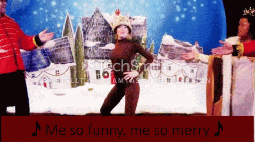 Me So Funny Me So Merry Dance GIF - Me So Funny Me So Merry Dance Snow -  Discover & Share GIFs