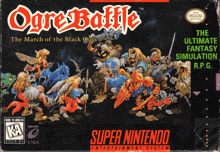 a super nintendo entertainment system game called ogre battle