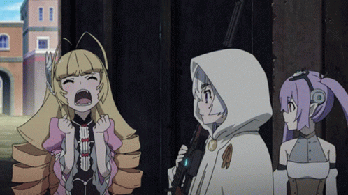 Chaika - The Coffin Princess | When you disagree with a woman with her  friends around. *Chaika - The Coffin Princess | By Anime With Friends -  Facebook