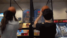 Shooting Hoops Lofe GIF - Shooting Hoops Lofe Basketball Arcade Game GIFs