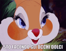 Occhi Dolci Occhioni Sbattere Le Ciglia Flirt Congilietta Bambi GIF - Flirting Flirty Eyes Flirty Stare GIFs
