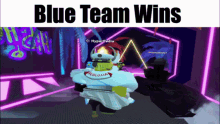 Aba Aba Blue Team Wins GIF - Aba Aba Blue Team Wins GIFs