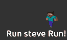 Run Triggered GIF - Run Triggered Run Steve Run GIFs