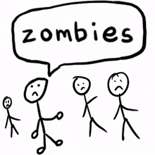 iwantbrains zombie