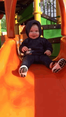 Slide Baby GIF - Slide Baby Park GIFs